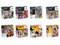 Set de puzzles Clementoni de 500 pièces avec différents motifs Dragon Ball et One Piece.