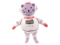 Adorable peluche de chat astronaute.