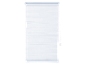 Un store enrouleur blanc au design minimaliste.
