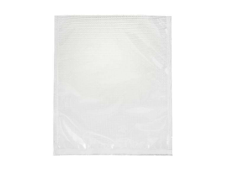 Sac sous vide transparent avec une texture pointillée