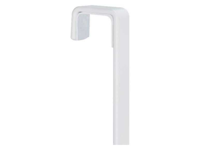 Crochet de porte blanc en plastique
