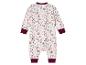 Combinaison Winnie l'ourson pour bébé avec un motif floral.