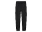 Pantalon de survêtement noir avec cordon.