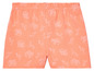 Short avec motif de flamants roses et de palmiers