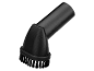 Embout brosse noir pour aspirateur.
