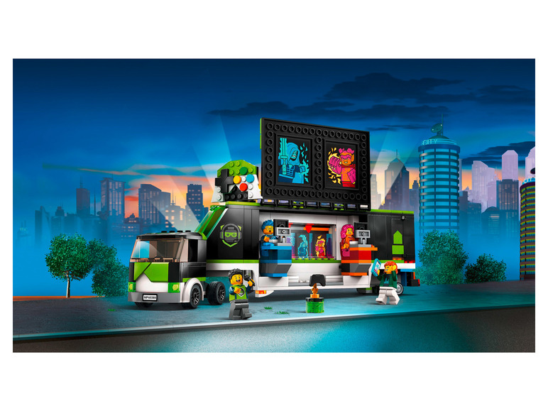 Aller en mode plein écran : LEGO® City Le camion de tournois de jeux vidéo - Image 3
