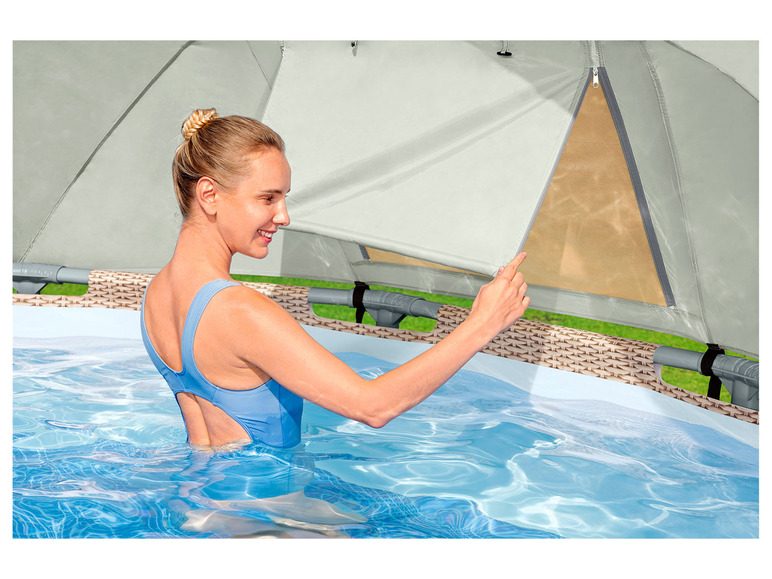 Aller en mode plein écran : Bestway Kit de piscine complet Power Steel Frame, avec pompe de filtration, Ø 396 x 107 cm - Image 10