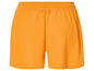 Shorts oranges avec taille élastique