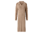 Robe pull longue col polo.