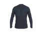 Maillot fonctionnel à manches longues bleu foncé avec motif au dos