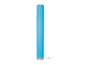 Lampe sur pied cylindrique bleue.