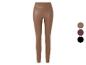 Leggings en cuir marron pour femmes.
