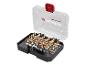 Coffret de tournevis Parkside : embouts multiples, doré.