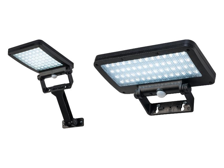 LIVARNO home Projecteur solaire à LED avec détecteur de mouvements