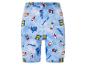 Shorts cycliste Lidl : motif épicerie, caddies et produits alimentaires.