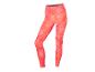 Legging de sport femme à motif pois orange et rose