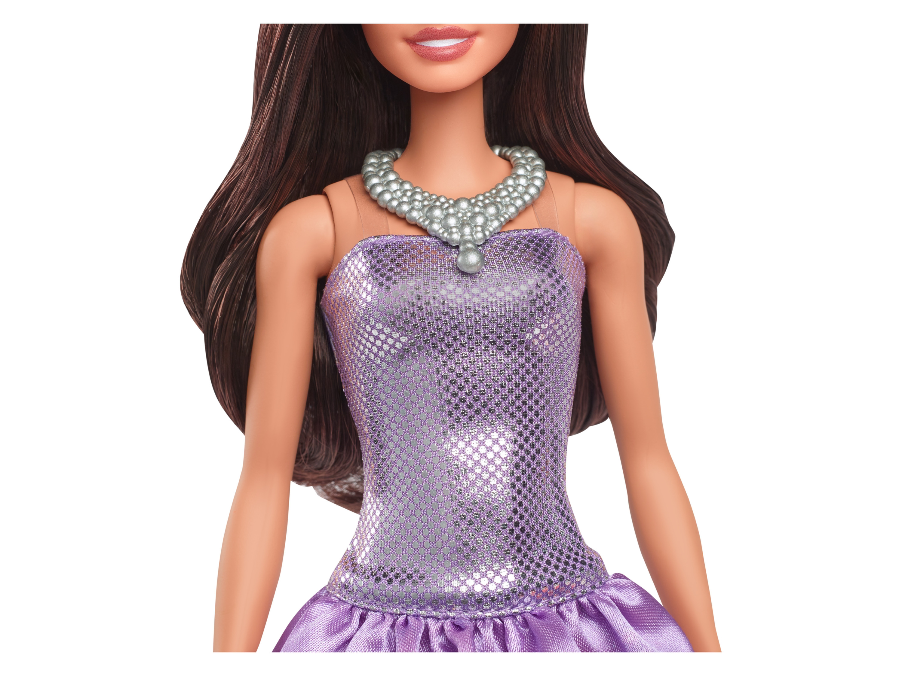 BARBIE Poupée collection - You can be anything (HYT92_Fashionista robe violette)
