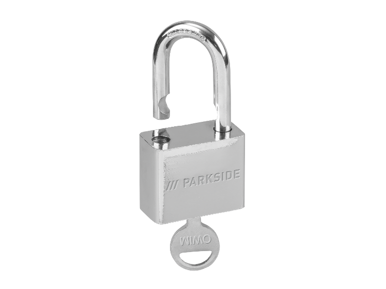 Cadenas Parkside avec clé.