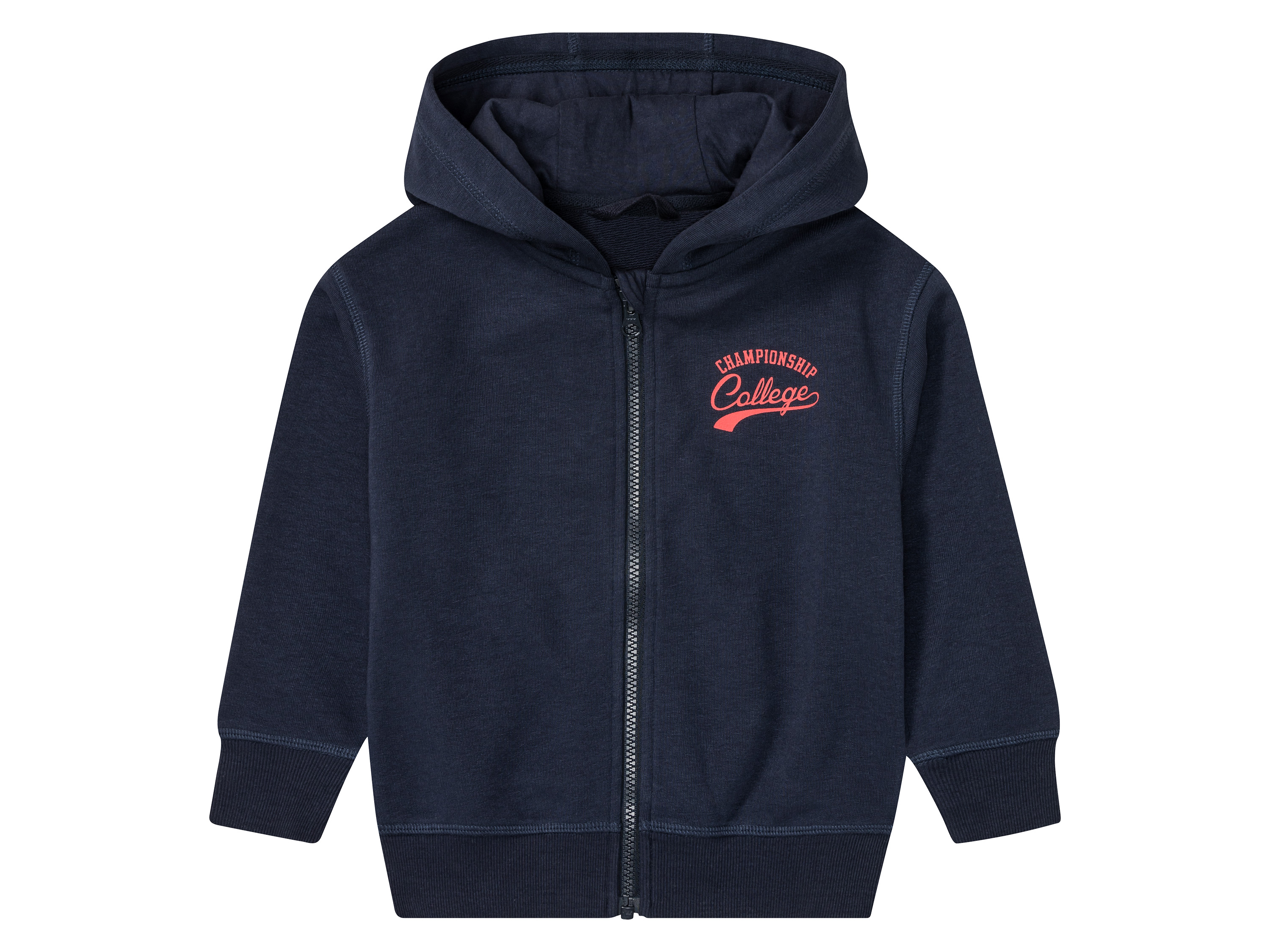 lupilu® Sweat zippé petit garçon (bleu foncé, 6-8 ans)