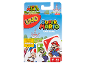 Jeu de cartes sur le thème de Super Mario avec des personnages comme Mario, Luigi et la Princesse Peach.
