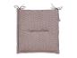 Coussin de siège marron clair Livarno Home avec attaches