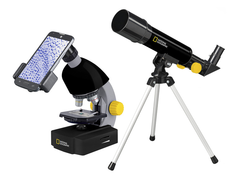 Aller en mode plein écran : Set d'astronomie et de microscopie - Image 1