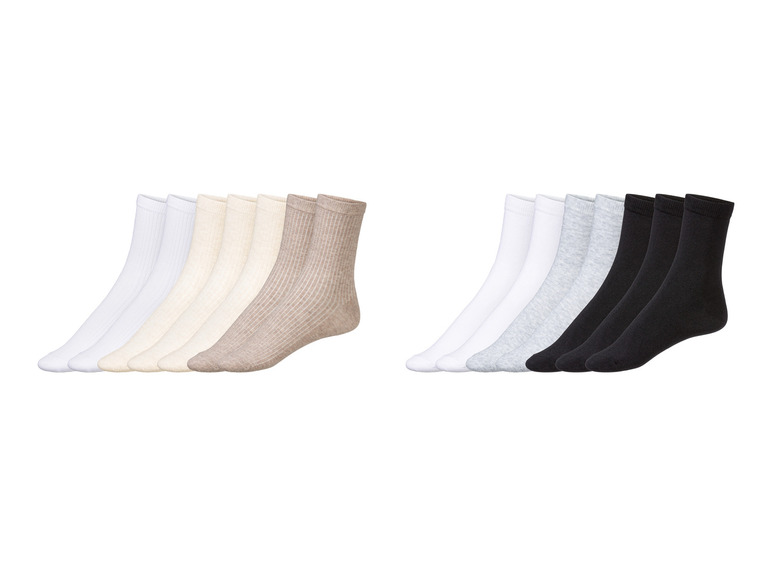 esmara® Lot de 7 paires de chaussettes femme
