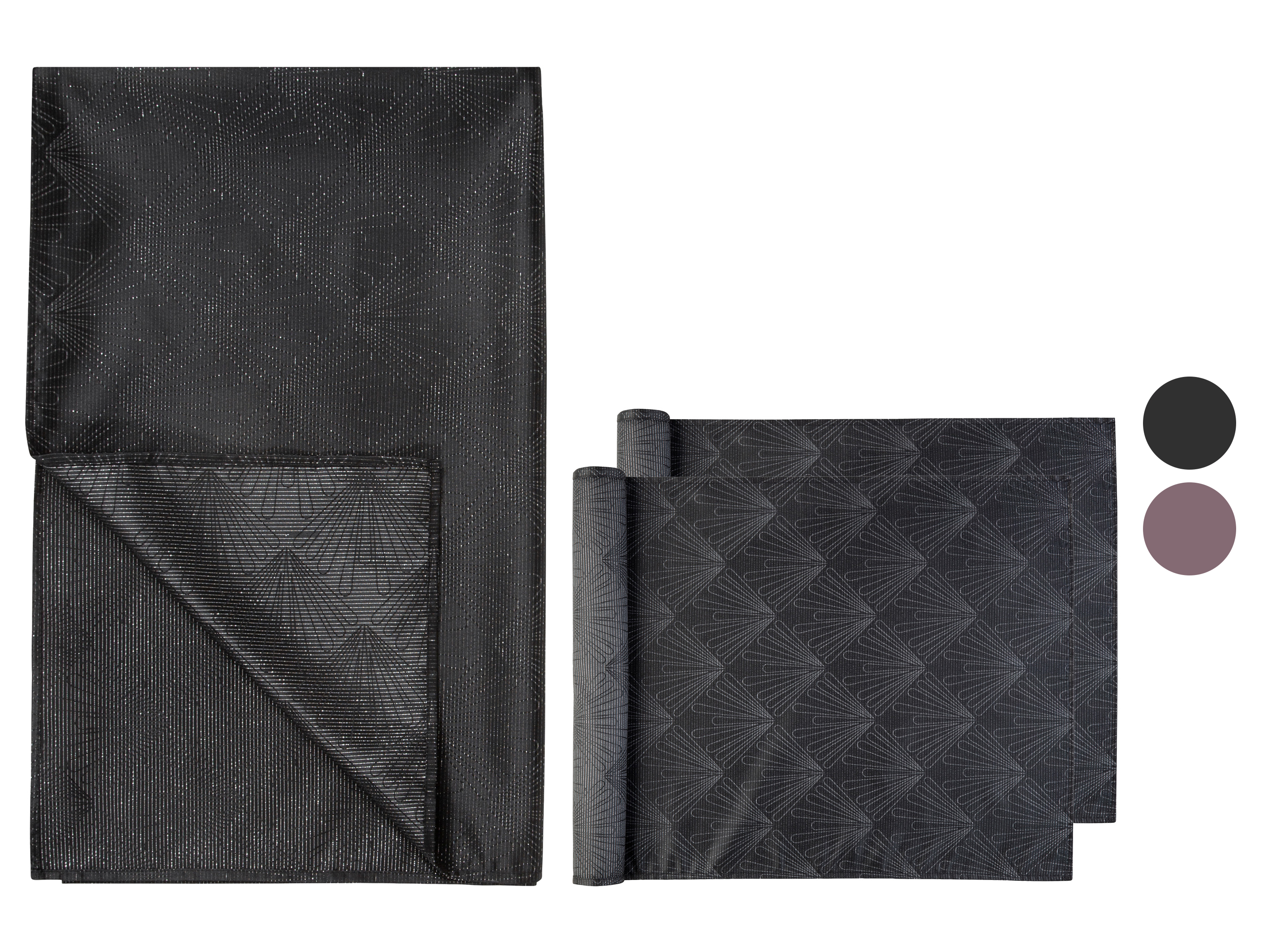 LIVARNO home Nappe ou chemins de table effet pailleté