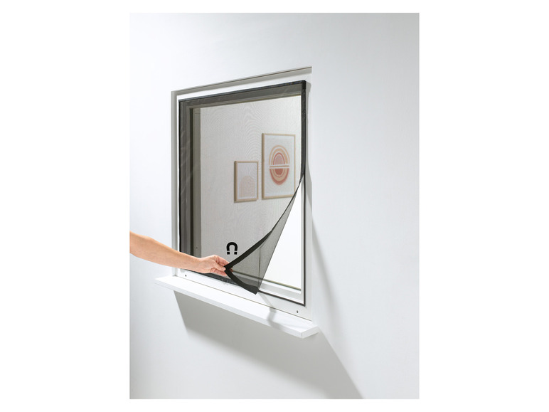 Aller en mode plein écran : LIVARNO home Moustiquaire de fenêtre, 130 x 150 cm - Image 3