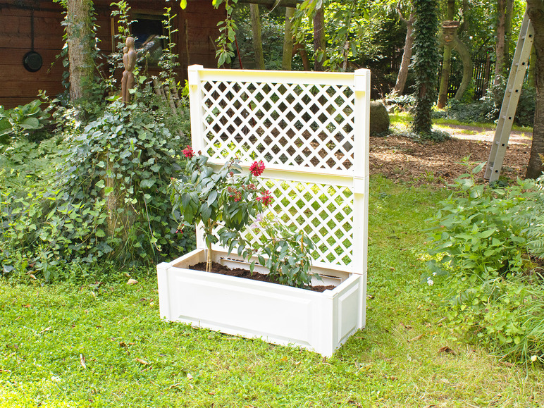 Aller en mode plein écran : KHW Bac à fleurs avec trellis, 110 L - Image 18