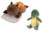 Peluche capybara lumineuse et peluche alligator lumineuse