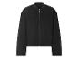 Une veste bomber noire avec une fermeture éclair