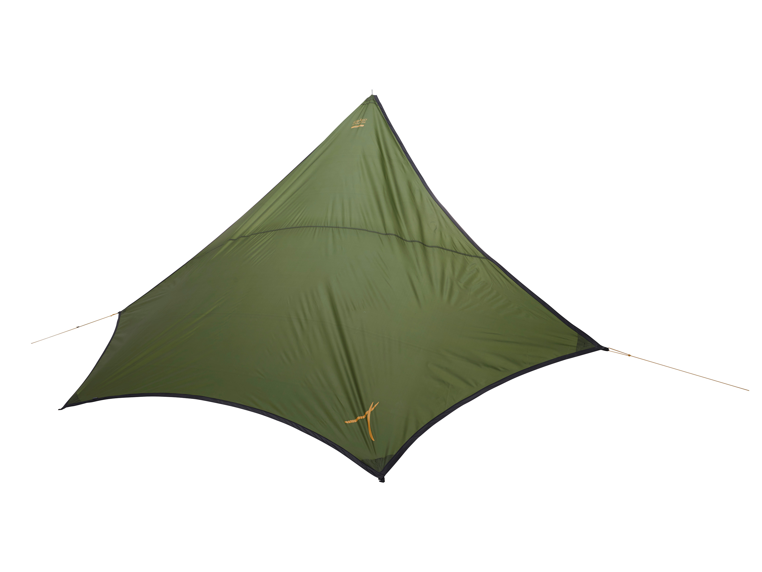Grand Canyon Voile solaire triangulaire « Zuni Ray », 300 x 370 cm (Capulet Olive)