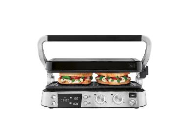 SILVERCREST® Gril de contact numérique Premium SKGB 2000 A1, 2000 W