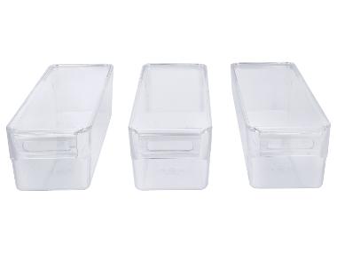 Lot de 3 organiseurs de réfrigérateur