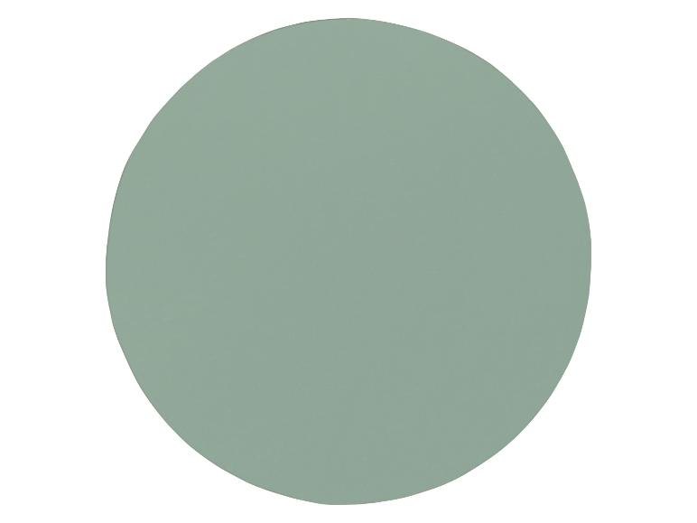 Plateau rond vert clair.