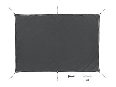 LIVARNO home Voile d'ombrage avec éclairage LED, 300 x 200 cm
