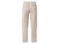 Pantalon de jogging beige avec taille élastique et poche arrière.