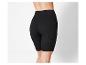 Shorts cyclistes noirs côtelés.