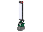 Lampe de travail avec batterie et base de serrage