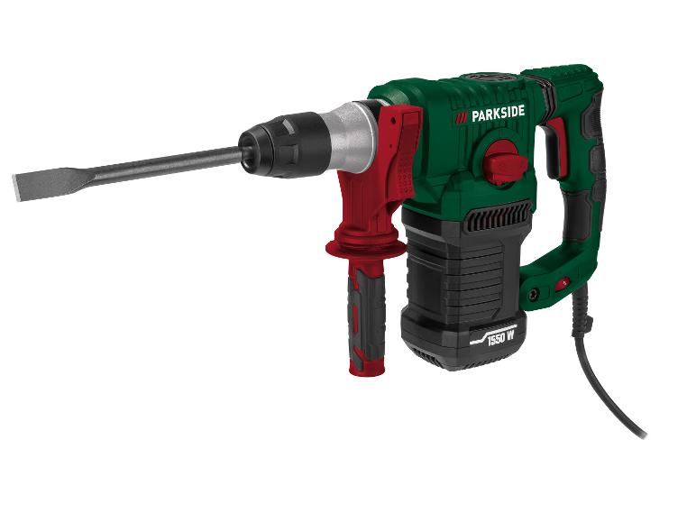 Marteau perforateur Parkside 1550 W avec burin.