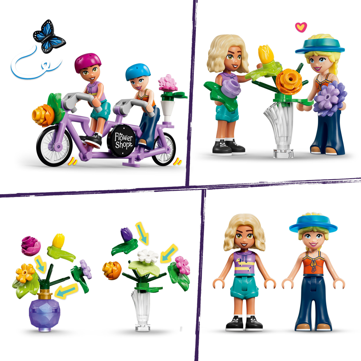 LEGO® Friends 42693 Le fleuriste - vue 3