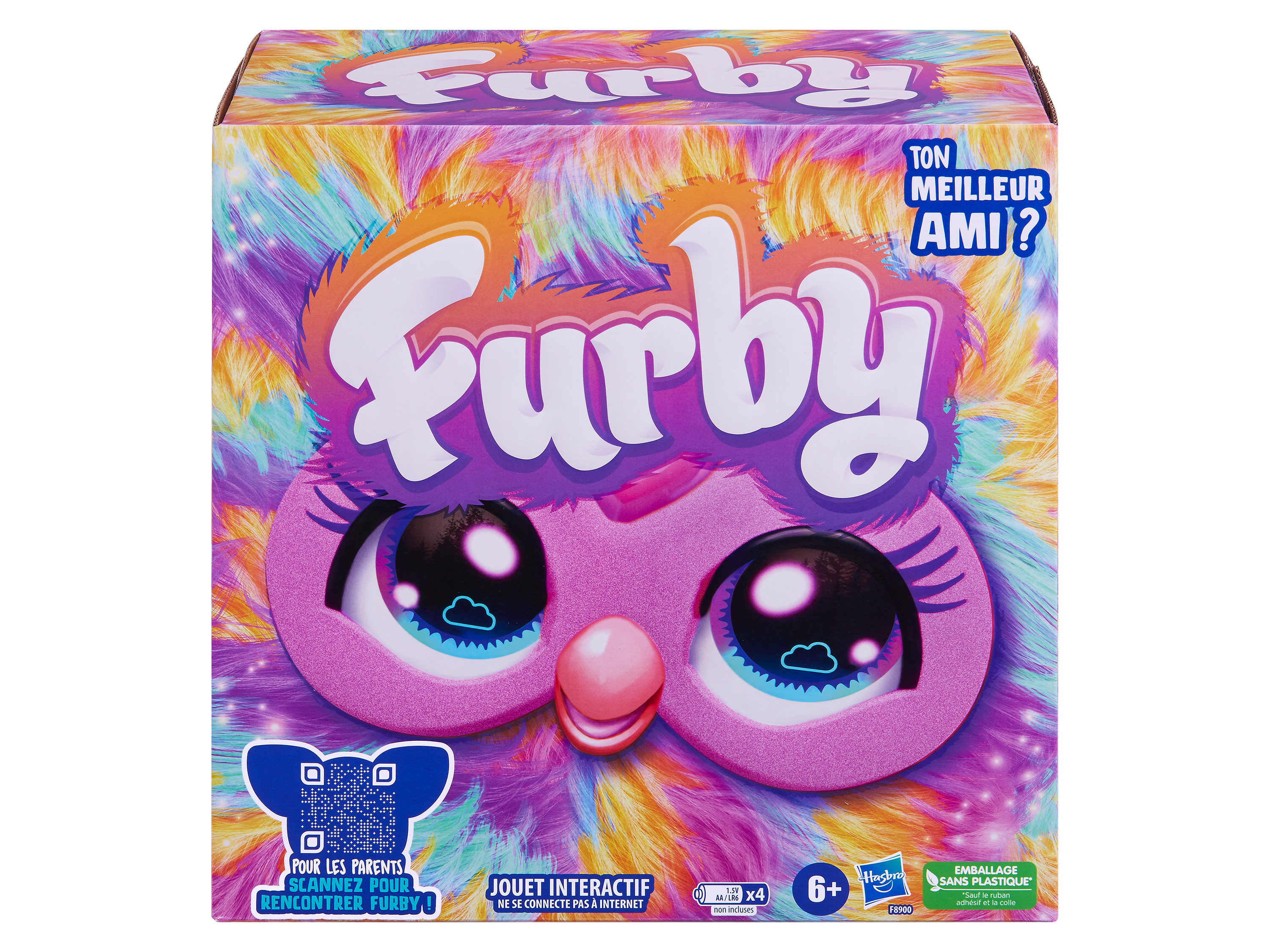 Hasbro Furby interactif, 5 modes (coloré)