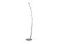 Lampe sur pied moderne au design incurvé élégant.
