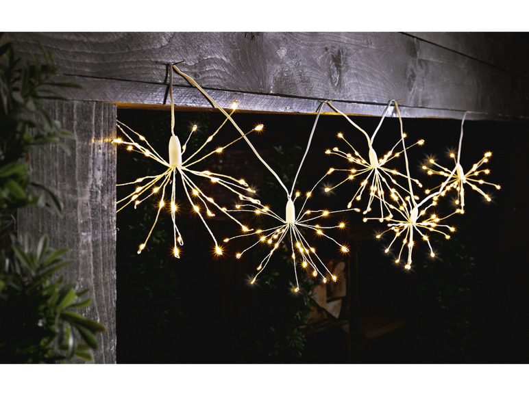 Aller en mode plein écran : LIVARNO home Guirlande lumineuse à LED, en forme de pissenlit - Image 4