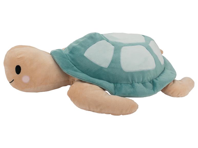 Peluche tortue douce avec un visage souriant