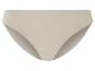Bas de maillot de bain beige côtelé.