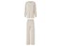 Pull et pantalon long beige