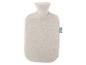 Une bouillotte en polaire grise Sensiplast.