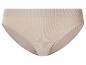 Culotte côtelée beige taille haute